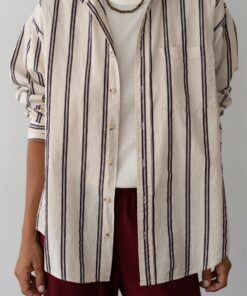 The Pop Shirt Creme Twinstripe