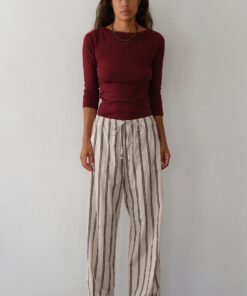 The Pop Stripe Drawstring Pant